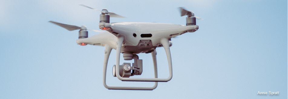 Drone mid-air